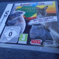 DS Spiel Animal Life Australien mit Hülle und Anleitung