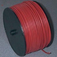 flexibel 2,5 mm2  rot NEU Kabel KFZ 5 Meter ≙1,80€/M