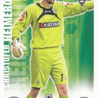 Bor. Mönchengladbach Topps Match Attax Trading Card 2008 Christopher Heimeroth Nr.235