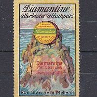alte Reklamemarke - Diamantine Schuhputz - Rud. Starcke - Melle (019)