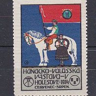 alte Reklamemarke - Hanacko-Valusska Vystava - Holesove - 1914 (016)