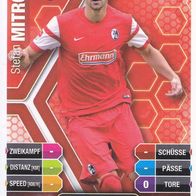 SC Freiburg Topps Match Attax Trading Card 2014 Stefan Mitrovic Nr.100