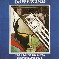 Hawkwind " The Text Of Festival - Hawkwind Live 1970-2 " CD (1992)