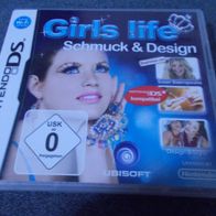 DS Spiel Girls Life Schmuck&Design mit Hülle und Anleitung