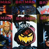 Batman-Ehapa-Collection-6 Alben ab Nr.1, .. alte Serie 1992.