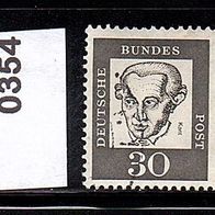 Bundesrepublik Deutschland Mi. Nr. 354y Bedeutende Deutsche : Immanuel Kant o <