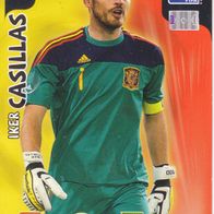 Panini Trading Card Fussball WM 2010 Iker Casillas aus Spanien