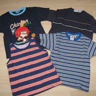3x tolles T-Shirt Palomino / Clockwise / Little Chicken + Top Gr.110/116 (0314)