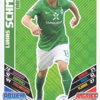 Werder Bremen Topps Match Attax Trading Card 2011 Lukas Schmitz Nr.43
