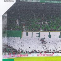 Werder Bremen Topps Sammelbild 2020 Fan-Choreo 1 Bildnummer 102