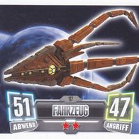 Star Wars Force Attax Trading Card 2011 Bohrschiff Trident Nr.117
