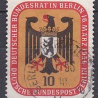 Berlin 1956, Nr.136, gestempelt, MW 1,00€