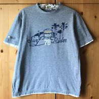 graues T-Shirt Gr. 134/140 (3971)