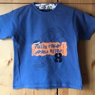 blaues T-Shirt Gr. 104 (3945)