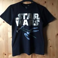 schwarzes Star Wars T-Shirt Gr. 158/164 (3921)