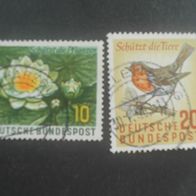 Deutschland 1957, Michel-Nr. 274 + 275, gestempelt