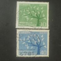 Deutschland 1962, Michel-Nr. 383 + 384, gestempelt