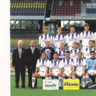 Karlsruher SC Panini Sammelbild 1998 Mannschaftsbild 1 Bildnummer 139