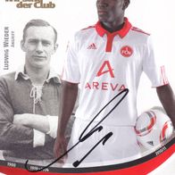 1. FC Nürnberg Autogrammkarte 2010 Isaac Boakye