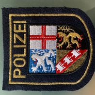 Patch Abzeichen Polizei Saarland Filz