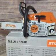 NEU STIHL MS 261 Kettensäge mit LIGHT 04 40 cm 1x Schwert 2x Ketten wow