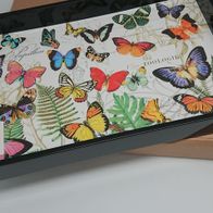 Michel Design Lack Tablett Vanity Tray Papillon Schmetterlinge