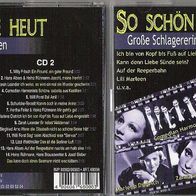 So schön wie heut-Große Schlagererinnerungen (28 Songs) 2 CD Set