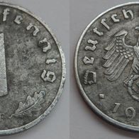 Deutsches Reich 1 Reichspfennig 1942 (F) ## K