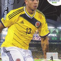 Panini Trading Card Fussball WM 2014 Fredy Guarin aus Kolumbien