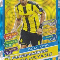 Borussia Dortmund Topps Trading Card Champions League 2016 Pierre-Emerick Aubameyang