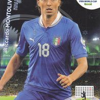 Panini Trading Card Fussball WM 2014 Riccardo Montolivo aus Italien