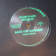Sound Clash Republic - Sack The Drummer / Drums + Passion 12" UK 1991