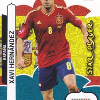 Panini Trading Card Fussball EM 2012 Xavi Hernandez aus Spanien