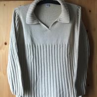 beiger Pullover Gr. 40/42 (4046)