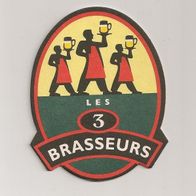 Les 3 Brasseurs - Bierdeckel aus Quebec