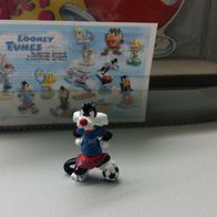 Kinder Joy Looney Tunes - Rumänien + BPZ / Sylvester mit Fussball