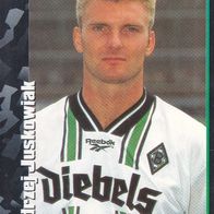 Borussia Mönchengladbach Panini Sammelbild 1997 Andrzej Juskowiak Nr.98