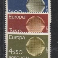 Portugal Postfrisch Cept Michel 1092-94