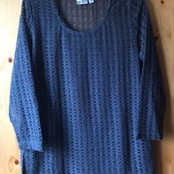 grauer Netzpullover Gr. 40/42 (4100)