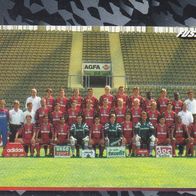 Bayer Leverkusen Panini Sammelbild 1997 Mannschaftsbild Nr.346