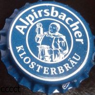 Alpirsbacher Klosterbräu in blau Bier Brauerei Kronkorken 2020 neu und unbenutzt