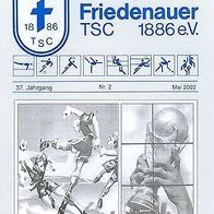 Vereins-Magazin Vereinsmitteilungen Friedenauer TSC 05/2002 Berlin-Friedenau GER