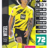 Borussia Dortmund Topps Match Attax Trading Card 2020 Axel Witsel Nr.107