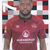 1. FC Nürnberg Topps Sammelbild 2018 Edgar Salli Bildnummer 225