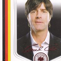Panini Trading Card Fussball WM 2010 Team Card Joachim Löw Nr.25