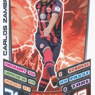 Eintracht Frankfurt Topps Match Attax Trading Card 2013 Carlos Zambrano Nr.93