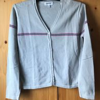 graue Strickjacke Gr. XL (ca. Gr. 40/42) - (4347)