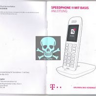 Speedphone 11 mit Basis, Anleitung, no PayPal