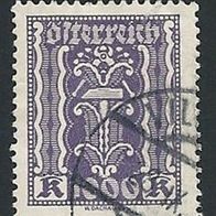 Österreich 1922, Mi.-Nr. 391, gestempelt