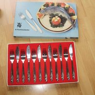 WMF 6 Fischbestecke nagelneu inkl. Originalverpackung 60- er Jahre